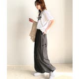 《JaVa ジャバ別注》ワイドな今っぽシルエット メンズライク裾ドロストペインタ… | Classical Elf  | 詳細画像23 