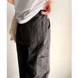 《JaVa ジャバ別注》ワイドな今っぽシルエット メンズライク裾ドロストペインタ… | Classical Elf  | 詳細画像27 