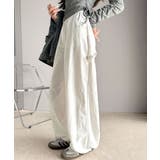 《JaVa ジャバ別注》ワイドな今っぽシルエット メンズライク裾ドロストペインタ… | Classical Elf  | 詳細画像2 