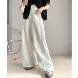 《JaVa ジャバ別注》ワイドな今っぽシルエット メンズライク裾ドロストペインタ… | Classical Elf  | 詳細画像5 