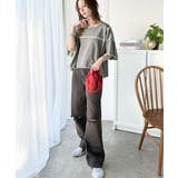 カジュアルコーデ の主役に。半袖ダメージ加工裏毛プルオーバー | Classical Elf | 詳細画像14