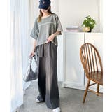 カジュアルコーデ の主役に。半袖ダメージ加工裏毛プルオーバー | Classical Elf | 詳細画像17