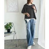 カジュアルコーデ の主役に。半袖ダメージ加工裏毛プルオーバー | Classical Elf | 詳細画像26