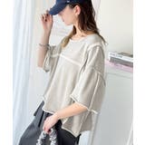 カジュアルコーデ の主役に。半袖ダメージ加工裏毛プルオーバー | Classical Elf | 詳細画像32