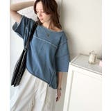 カジュアルコーデ の主役に。半袖ダメージ加工裏毛プルオーバー | Classical Elf | 詳細画像37