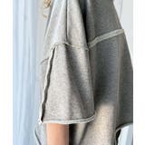 カジュアルコーデ の主役に。半袖ダメージ加工裏毛プルオーバー | Classical Elf | 詳細画像43