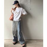 大胆ロゴで魅せる。前後2way裏毛胸元PAEANロゴ半袖Tシャツ | Classical Elf | 詳細画像7