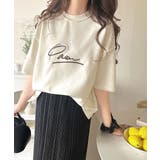 大胆ロゴで魅せる。前後2way裏毛胸元PAEANロゴ半袖Tシャツ | Classical Elf | 詳細画像10