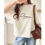 大胆ロゴで魅せる。前後2way裏毛胸元PAEANロゴ半袖Tシャツ | Classical Elf | 詳細画像15