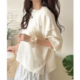 大胆ロゴで魅せる。前後2way裏毛胸元PAEANロゴ半袖Tシャツ | Classical Elf | 詳細画像16