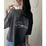 大胆ロゴで魅せる。前後2way裏毛胸元PAEANロゴ半袖Tシャツ | Classical Elf | 詳細画像21