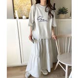 大胆ロゴで魅せる。前後2way裏毛胸元PAEANロゴ半袖Tシャツ | Classical Elf | 詳細画像30