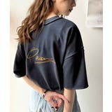 大胆ロゴで魅せる。前後2way裏毛胸元PAEANロゴ半袖Tシャツ | Classical Elf | 詳細画像45