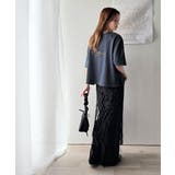 大胆ロゴで魅せる。前後2way裏毛胸元PAEANロゴ半袖Tシャツ | Classical Elf | 詳細画像53