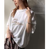 大胆ロゴで魅せる。前後2way裏毛胸元PAEANロゴ半袖Tシャツ | Classical Elf | 詳細画像1
