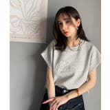 《JaVaジャバコラボ》上品な大人の抜け感。フロントPAEANエンボス加工半袖T… | Classical Elf  | 詳細画像14 