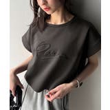 《JaVaジャバコラボ》上品な大人の抜け感。フロントPAEANエンボス加工半袖T… | Classical Elf  | 詳細画像18 