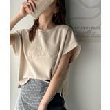 《JaVaジャバコラボ》上品な大人の抜け感。フロントPAEANエンボス加工半袖T… | Classical Elf  | 詳細画像29 