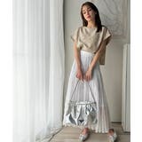 《JaVaジャバコラボ》上品な大人の抜け感。フロントPAEANエンボス加工半袖T… | Classical Elf  | 詳細画像30 