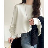 上品な抜け感と艶感◎ドルマンダンボール素材ビッグトレーナー | Classical Elf  | 詳細画像4 