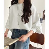 上品な抜け感と艶感◎ドルマンダンボール素材ビッグトレーナー | Classical Elf  | 詳細画像5 