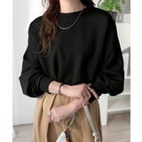 上品な抜け感と艶感◎ドルマンダンボール素材ビッグトレーナー | Classical Elf  | 詳細画像12 