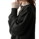 上品な抜け感と艶感◎ドルマンダンボール素材ビッグトレーナー | Classical Elf  | 詳細画像14 