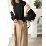 上品な抜け感と艶感◎ドルマンダンボール素材ビッグトレーナー | Classical Elf  | 詳細画像15 