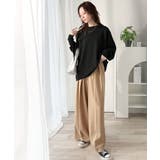 上品な抜け感と艶感◎ドルマンダンボール素材ビッグトレーナー | Classical Elf  | 詳細画像16 