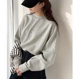 上品な抜け感と艶感◎ドルマンダンボール素材ビッグトレーナー | Classical Elf  | 詳細画像19 