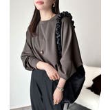 上品な抜け感と艶感◎ドルマンダンボール素材ビッグトレーナー | Classical Elf  | 詳細画像25 