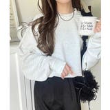 上品な抜け感と艶感◎ドルマンダンボール素材ビッグトレーナー | Classical Elf  | 詳細画像34 