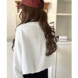 上品な抜け感と艶感◎ドルマンダンボール素材ビッグトレーナー | Classical Elf  | 詳細画像37 