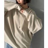 上品な抜け感と艶感◎ドルマンダンボール素材ビッグトレーナー | Classical Elf  | 詳細画像39 