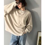 上品な抜け感と艶感◎ドルマンダンボール素材ビッグトレーナー | Classical Elf  | 詳細画像40 