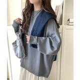 上品な抜け感と艶感◎ドルマンダンボール素材ビッグトレーナー | Classical Elf  | 詳細画像47 