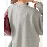 上品な抜け感と艶感◎ドルマンダンボール素材ビッグトレーナー | Classical Elf  | 詳細画像49 