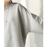 上品な抜け感と艶感◎ドルマンダンボール素材ビッグトレーナー | Classical Elf  | 詳細画像50 