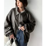 ちょっと背伸びなストリートMIX。ヴィンテージスウェード風ダブルジップブルゾン | Classical Elf  | 詳細画像15 