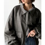 ちょっと背伸びなストリートMIX。ヴィンテージスウェード風ダブルジップブルゾン | Classical Elf  | 詳細画像17 