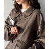 ちょっと背伸びなストリートMIX。ヴィンテージスウェード風ダブルジップブルゾン | Classical Elf  | 詳細画像28 