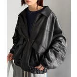 ちょっと背伸びなストリートMIX。ヴィンテージスウェード風ダブルジップブルゾン | Classical Elf  | 詳細画像1 