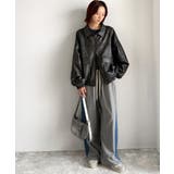 ちょっと背伸びなストリートMIX。ヴィンテージスウェード風ダブルジップブルゾン | Classical Elf  | 詳細画像3 