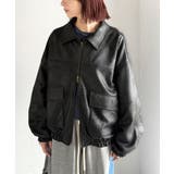 ちょっと背伸びなストリートMIX。ヴィンテージスウェード風ダブルジップブルゾン | Classical Elf  | 詳細画像4 