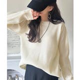 《JaVa ジャバコラボ》洗練された大人カジュアルトップス。サーマルクルーネック… | Classical Elf  | 詳細画像6 