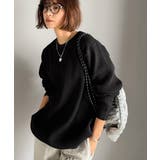 《JaVa ジャバコラボ》洗練された大人カジュアルトップス。サーマルクルーネック… | Classical Elf  | 詳細画像9 