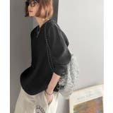 《JaVa ジャバコラボ》洗練された大人カジュアルトップス。サーマルクルーネック… | Classical Elf  | 詳細画像12 