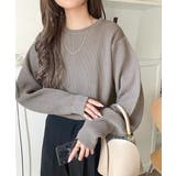 《JaVa ジャバコラボ》洗練された大人カジュアルトップス。サーマルクルーネック… | Classical Elf  | 詳細画像26 