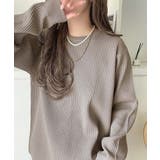 《JaVa ジャバコラボ》洗練された大人カジュアルトップス。サーマルクルーネック… | Classical Elf  | 詳細画像29 