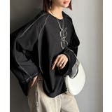 ゆるっと大人カジュアル。綿100%ドルマンスリーブカットロンTEE | Classical Elf  | 詳細画像7